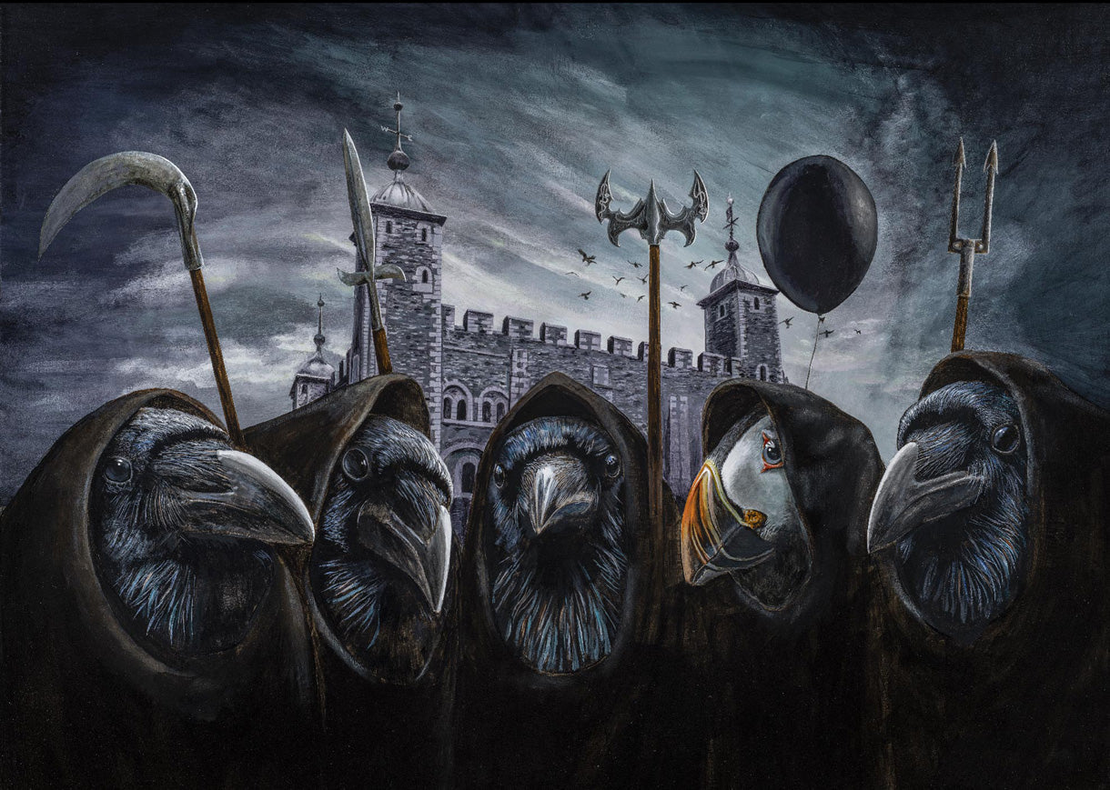 Angus Gardner The Imposter Original - The Acorn Gallery Pocklington