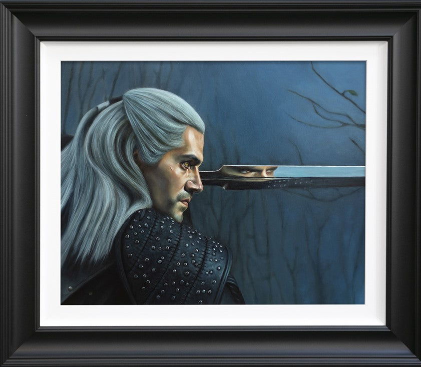 Adrian Hill The Witcher Limited Ed Print - The Acorn Gallery, Pocklington