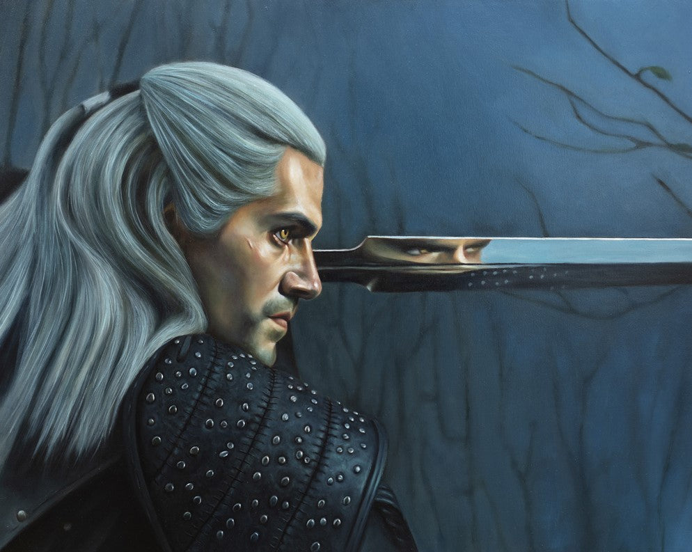 Adrian Hill The Witcher Limited Ed Print - The Acorn Gallery, Pocklington