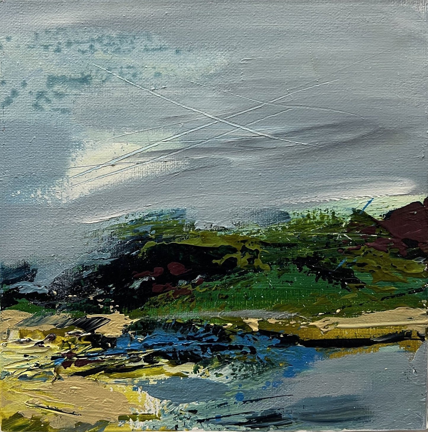 Ali Kippax Clear Head Original - The Acorn Gallery, Pocklington