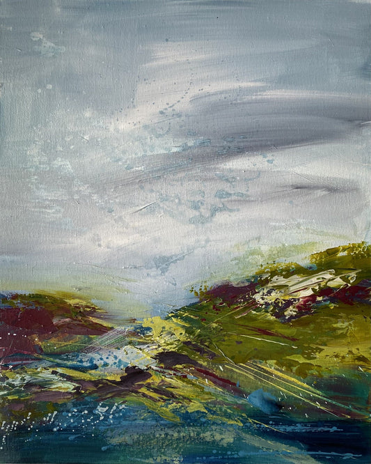 Ali Kippax Windswept Original - The Acorn Gallery Pocklington