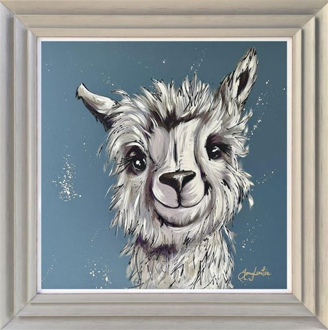 Hello My Names Arlo - Alpaca ORIGINAL by Amy Louise *SOLD*