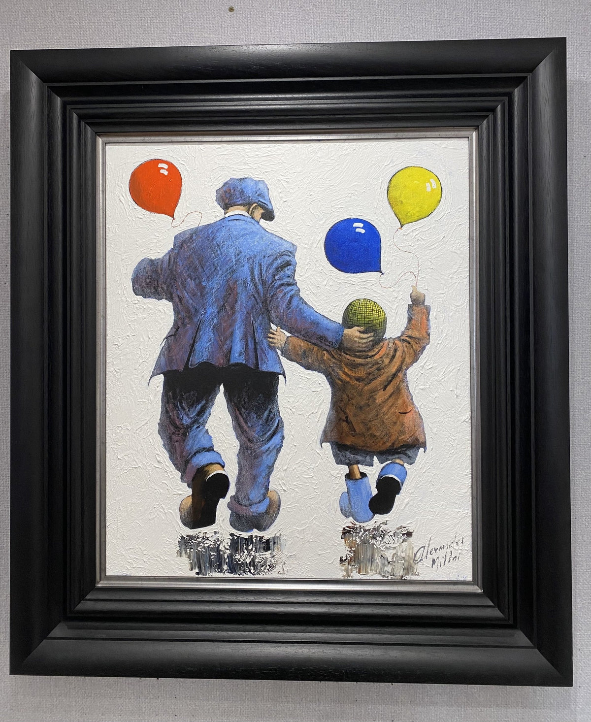 Alexander Millar One For Me, Two For You Original at The Acorn Gallery, Pocklington