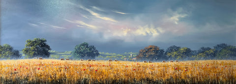Harvest Time ORIGINAL by Allan Morgan *SOLD*