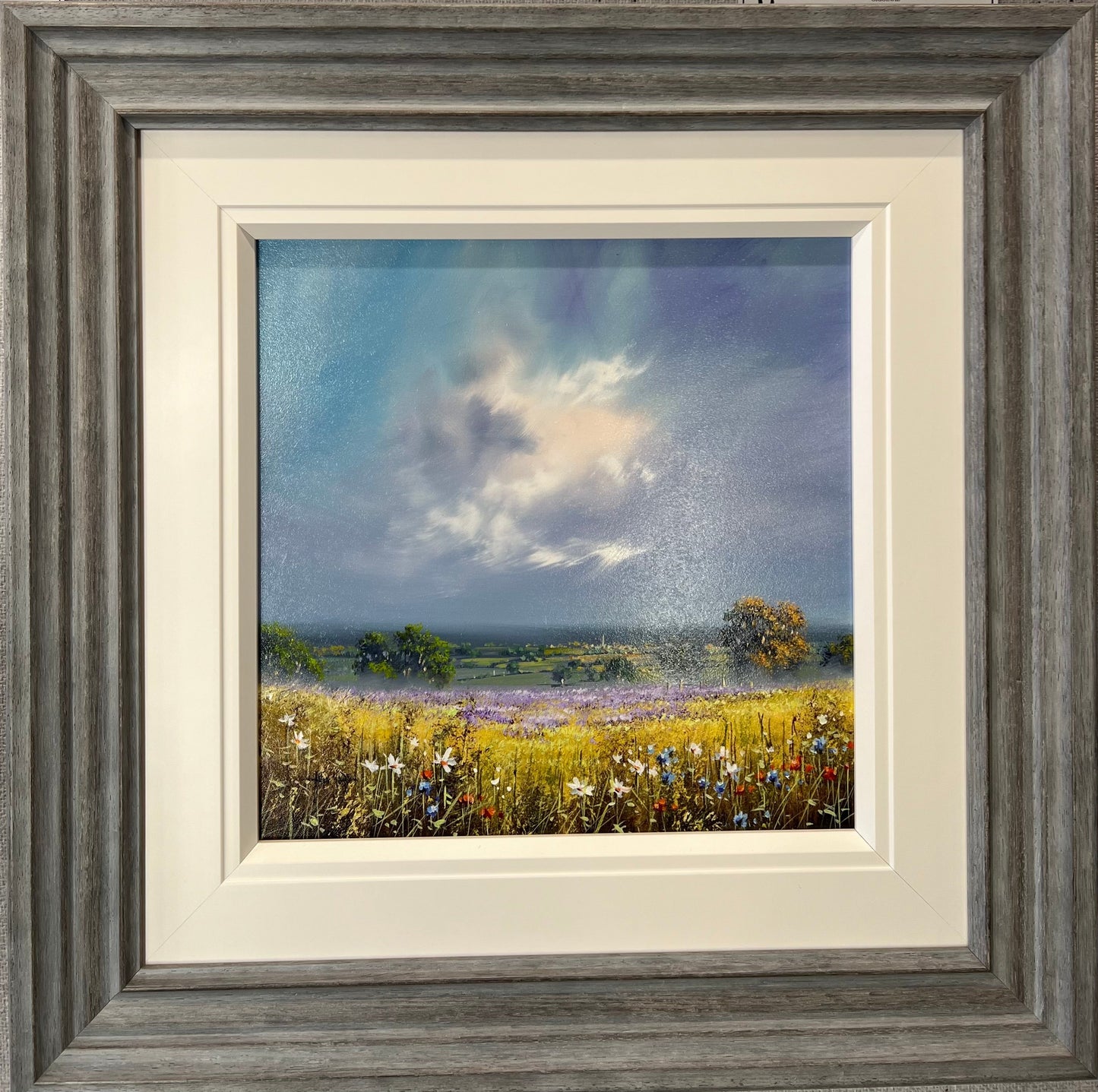 Allan Morgan Lavender Haze Original - The Acorn Gallery, Pocklington