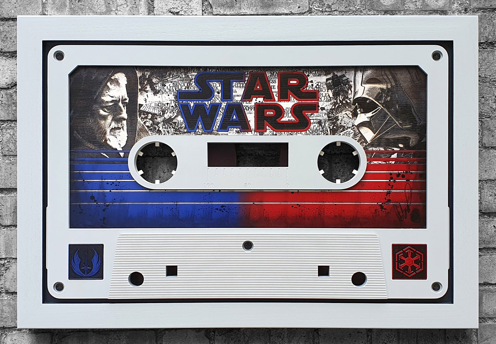 Rob Bishop A New Hope Duel On The Death Star Large Cassette - The Acorn Gallery, Pocklington