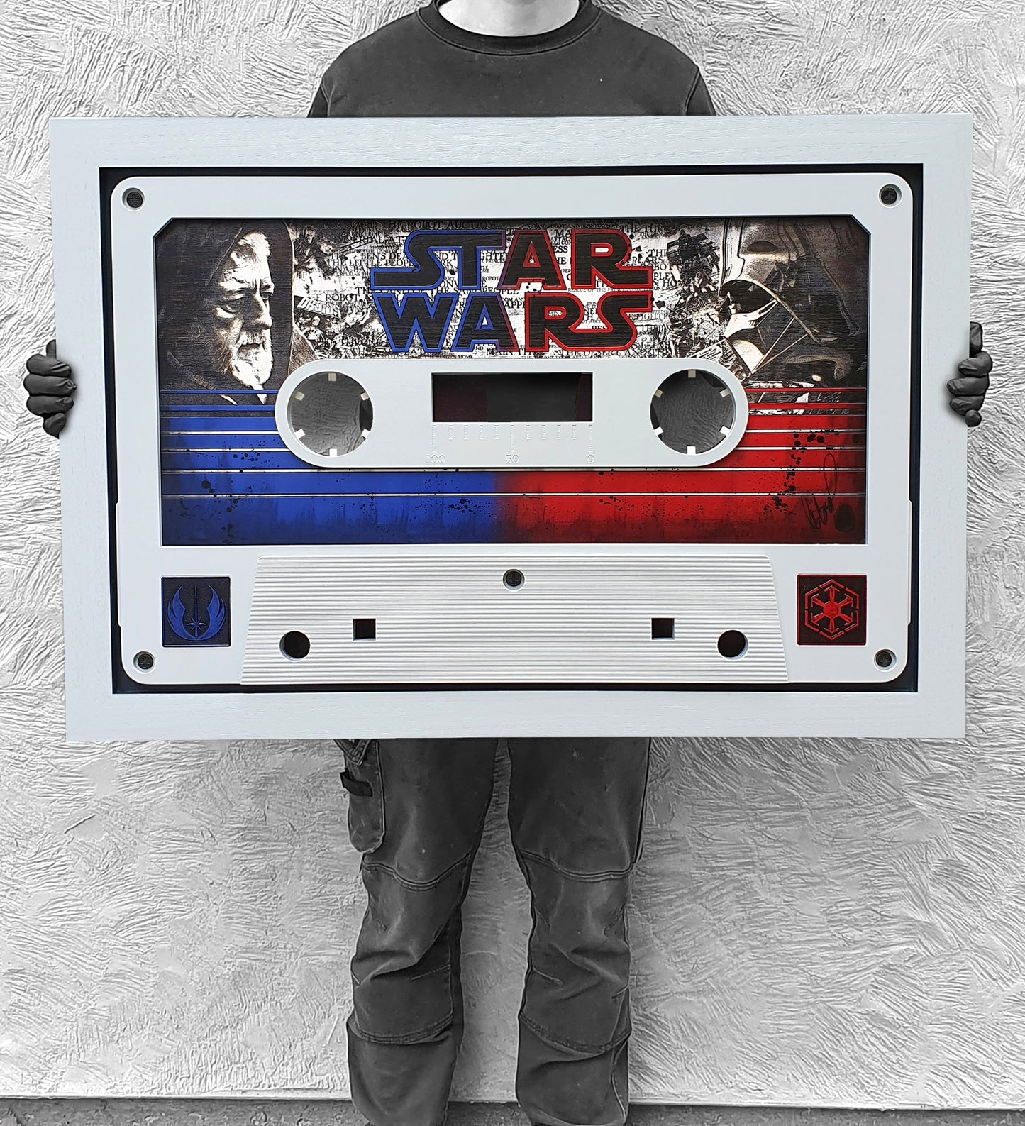 Rob Bishop A New Hope Duel On The Death Star Large Cassette - The Acorn Gallery, Pocklington