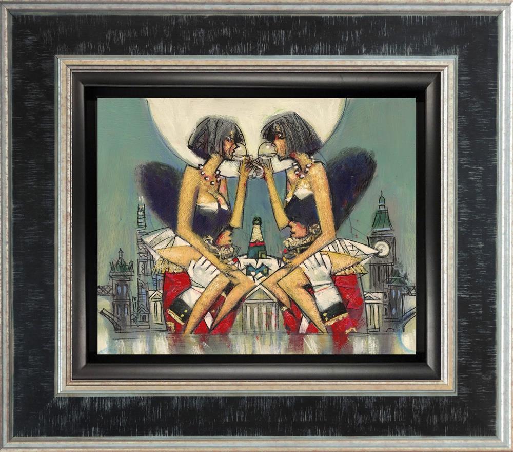 Royal Champagne Wooden Panel by Andrei Protsouk