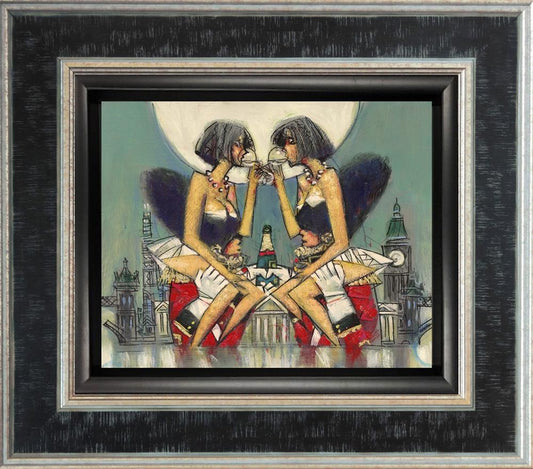 Andrei Protsouk Royal Champagne Wooden Panel from The Acorn Gallery, Pocklington