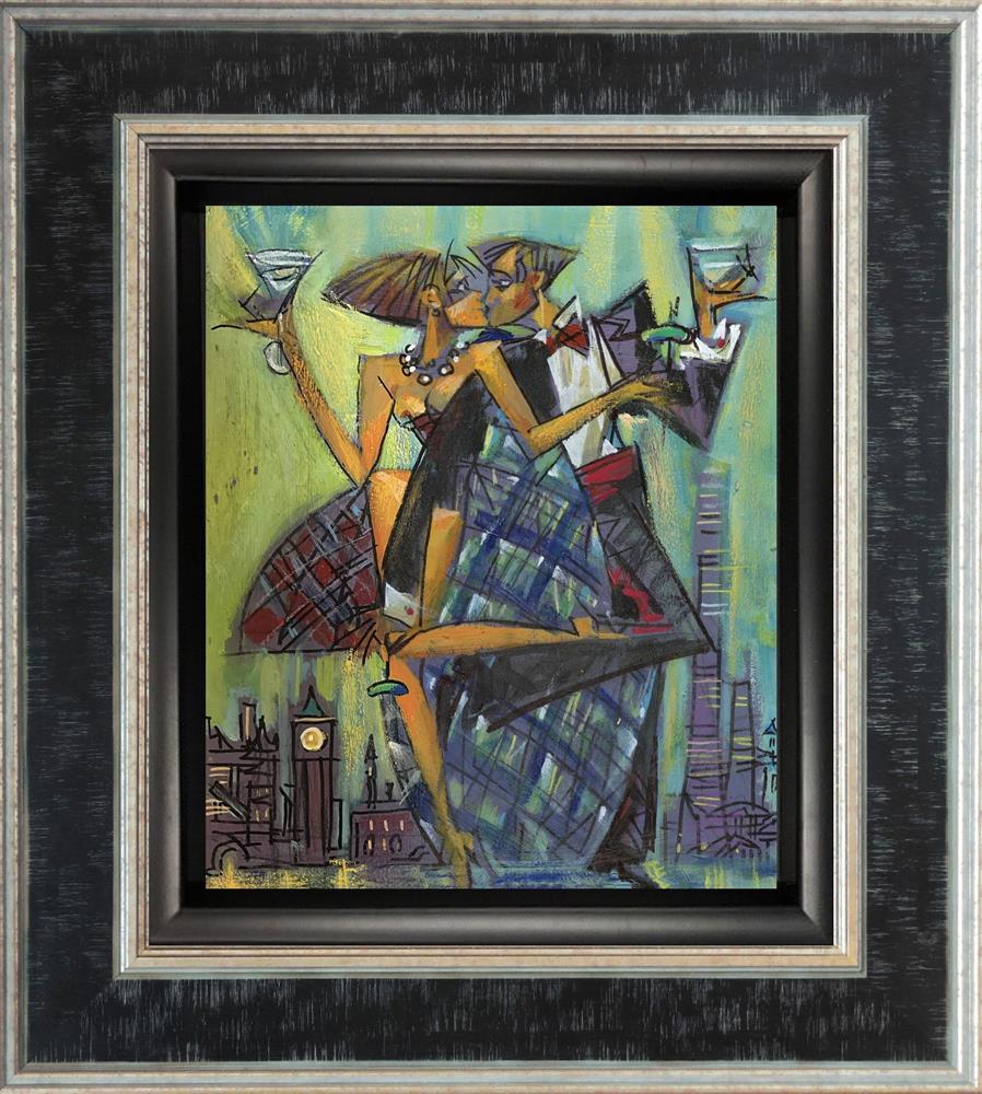 Andrei Protsouk Towering Romance Wooden Panel - The Acorn Gallery, Pocklington