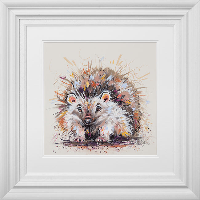 Ashley Saunders Mr Prickles Original available from The Acorn Gallery, Pocklington
