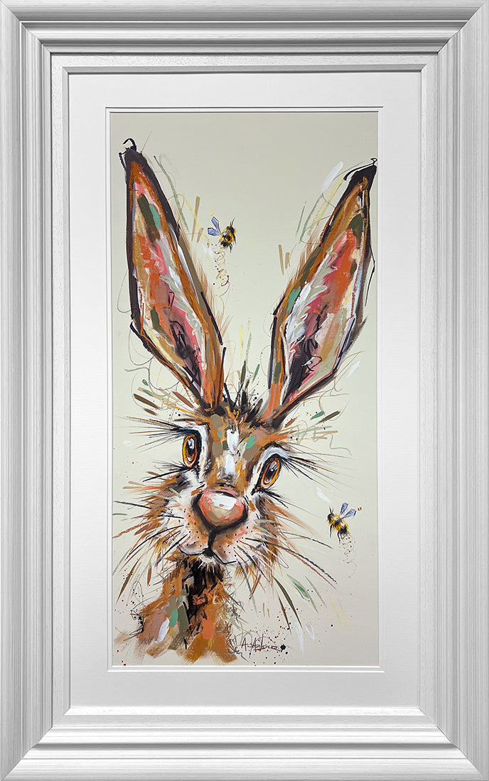 Ashley Saunders Wild At Heart Original available from The Acorn Gallery, Pocklington
