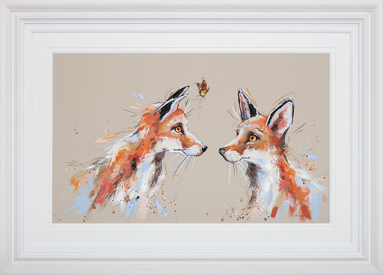 Ashley Saunders You Give Me Butterflies Original - The Acorn Gallery, Pocklington