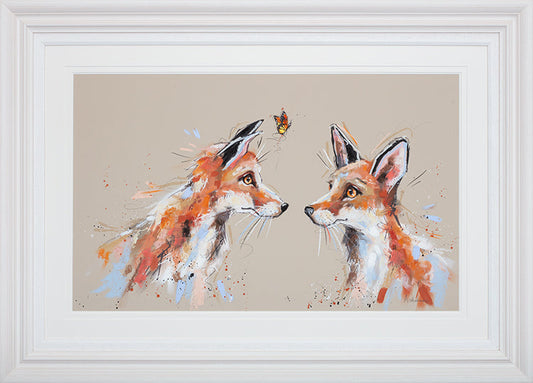 Ashley Saunders You Give Me Butterflies Original - The Acorn Gallery, Pocklington