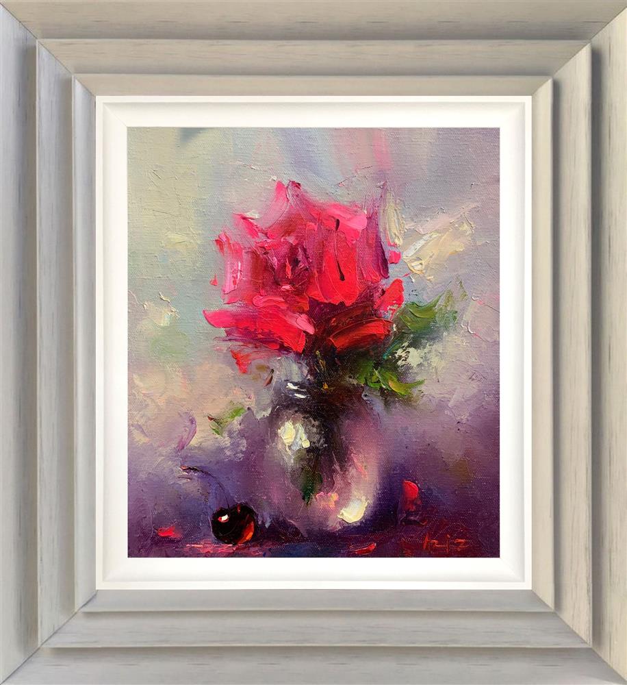 Aziz Cherry Drop Original - The Acorn Gallery, Pocklington