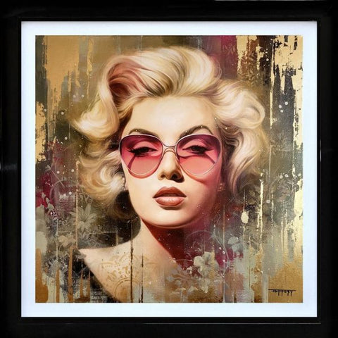 A Vision In Pink (Marilyn Monroe) ORIGINAL by Ben Jeffery *NEW*