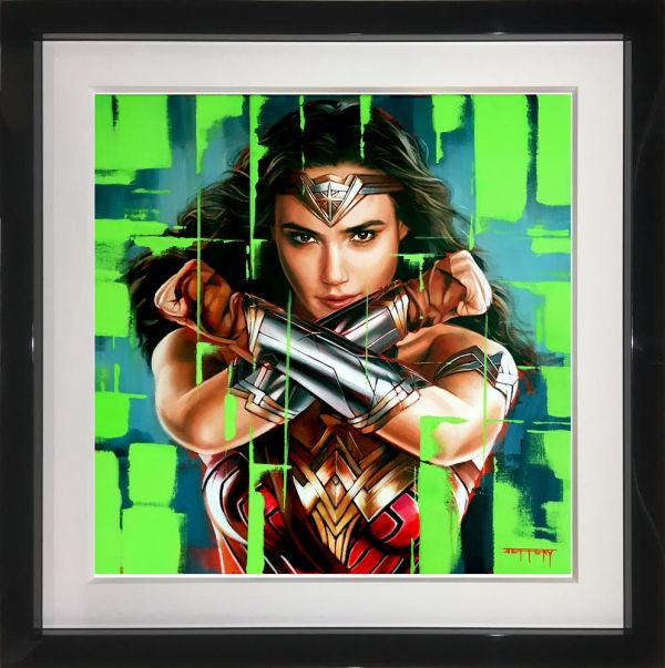 Ben Jeffery Wonder Woman Original - The Acorn Gallery, Pocklington