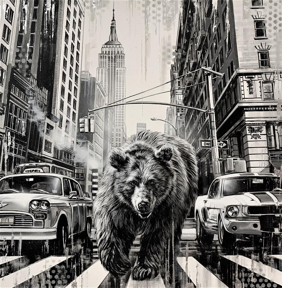 Endangered Empire Hand Embellished Canvas by Ben Jeffery