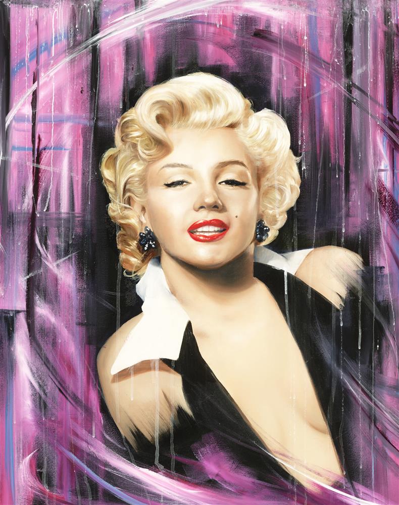 Marilyn II Canvas by Ben Jeffery