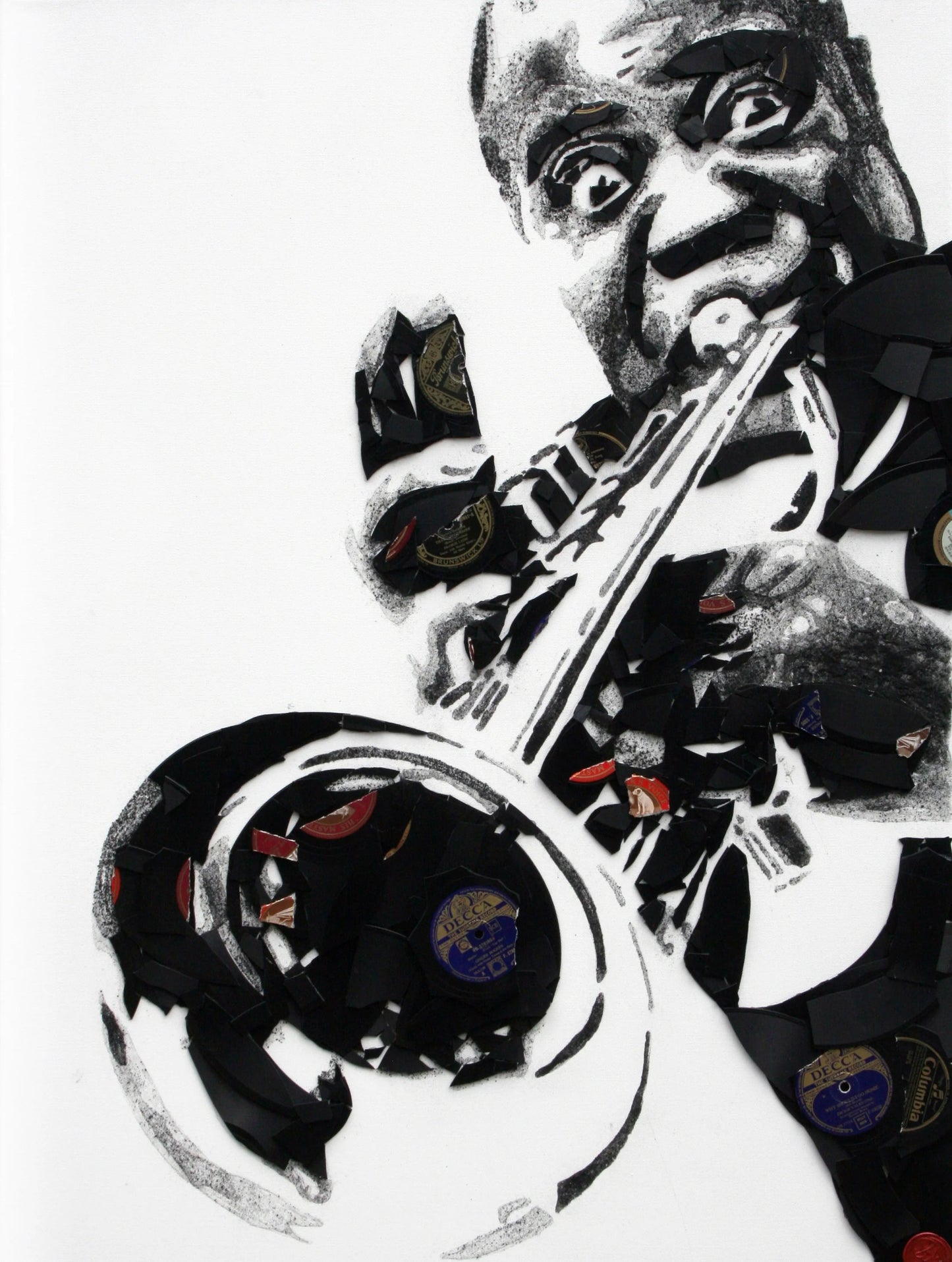 Ben Riley Louis Armstrong Original - The Acorn Gallery, Pocklington