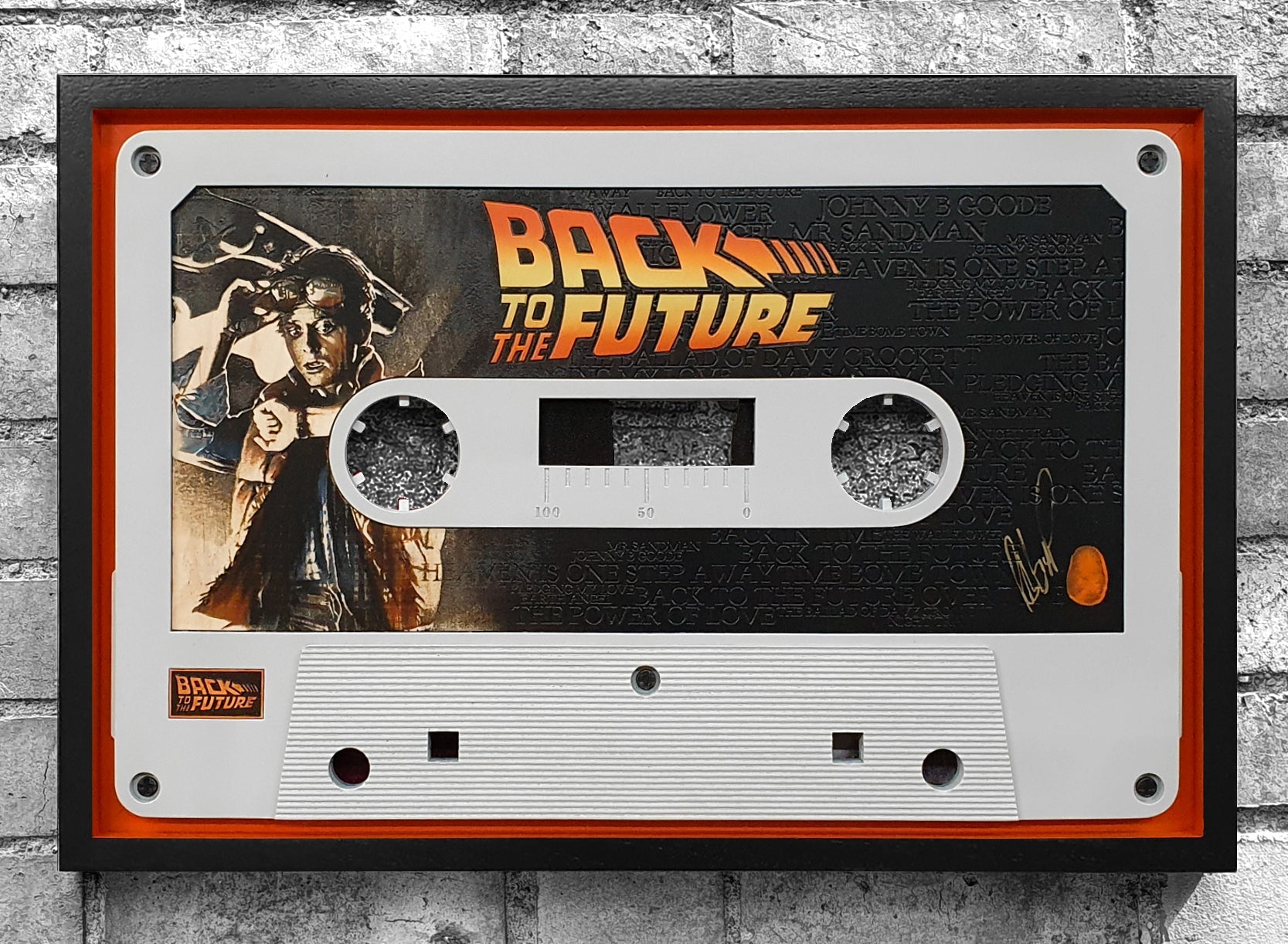 Rob Bishop Back To The Future Medium Cassette - The Acorn Gallery, Pocklington