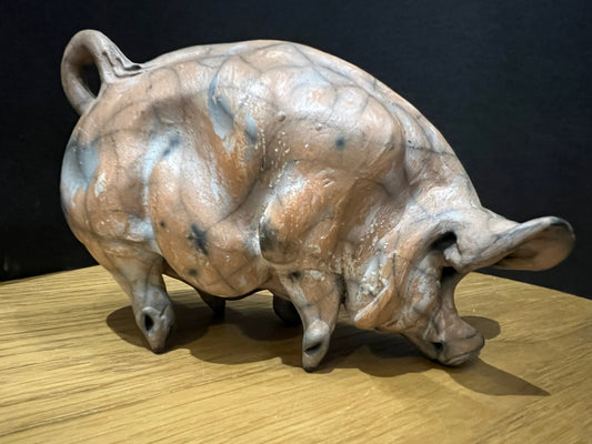 Christine Cummings Studio Dora The Pig ORIGINAL - The Acorn Gallery, Pocklington