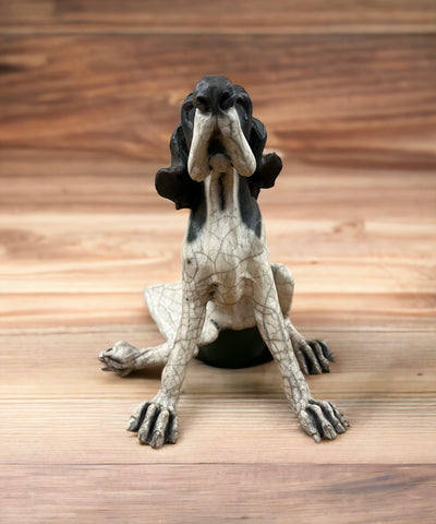 Frank The Pointer Ceramic Dog ORIGINAL - Christine Cummings