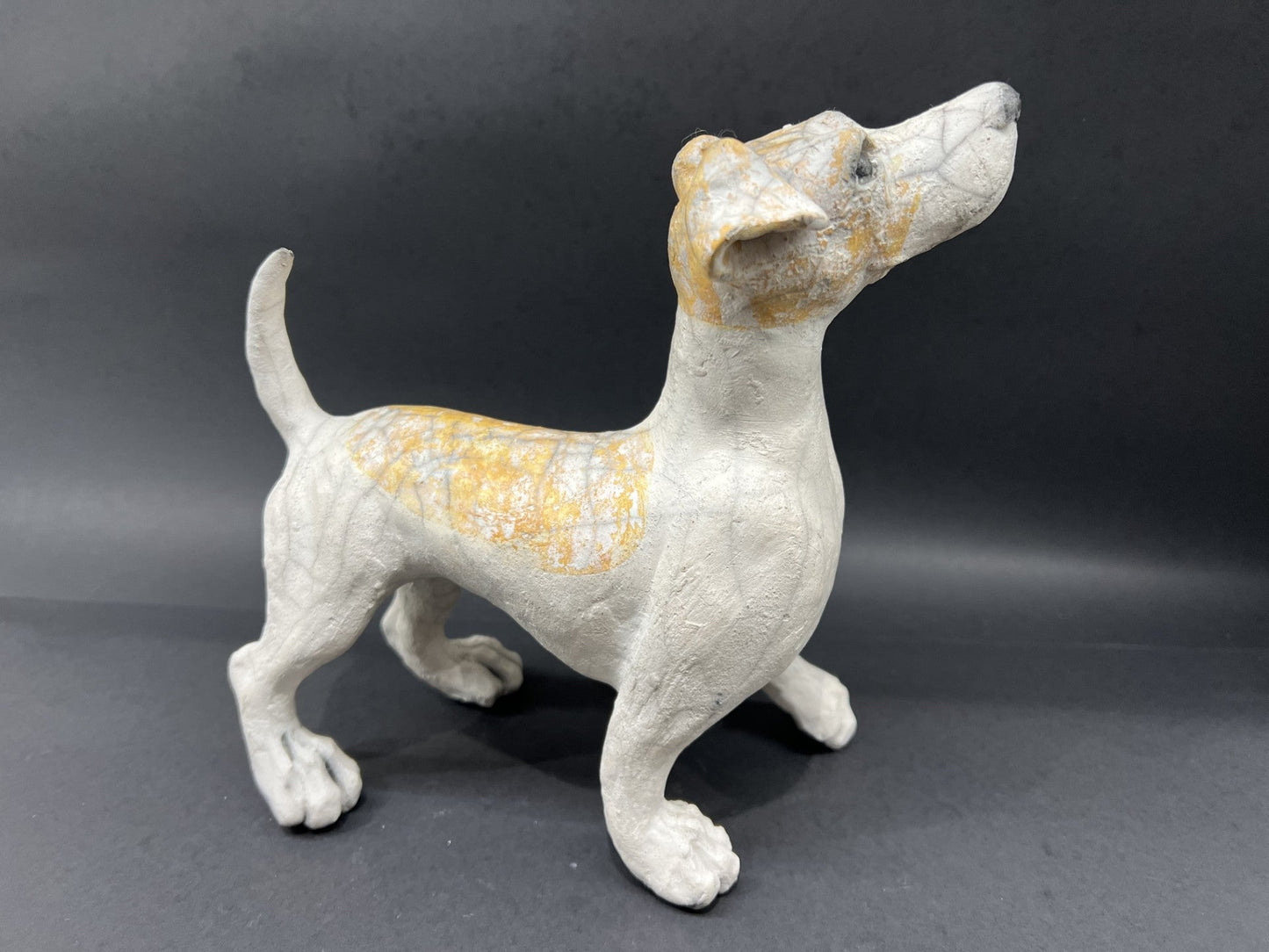 Christine Cummings Studio Jack The Jack Russell ORIGINAL - The Acorn Gallery, Pocklington