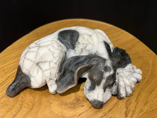 Jasper Ceramic Dog ORIGINAL - Christine Cummings Studio