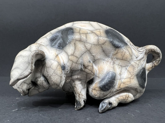 Christine Cummings PIg - JoJo, available at The Acorn Gallery, Pocklington, delivery available. Shop online or call 01759 307652.