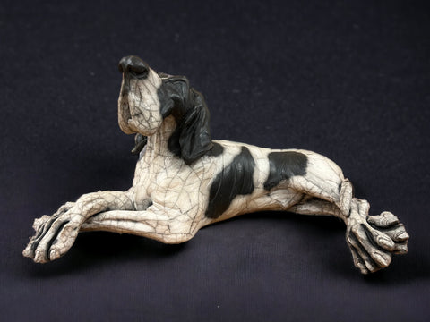 Oscar The Pointer Ceramic Dog ORIGINAL - Christine Cummings