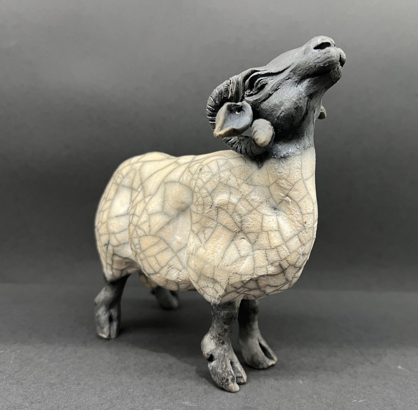 Christine Cummings Studio Ronan The Ram ORIGINAL - The Acorn Gallery, Pocklington