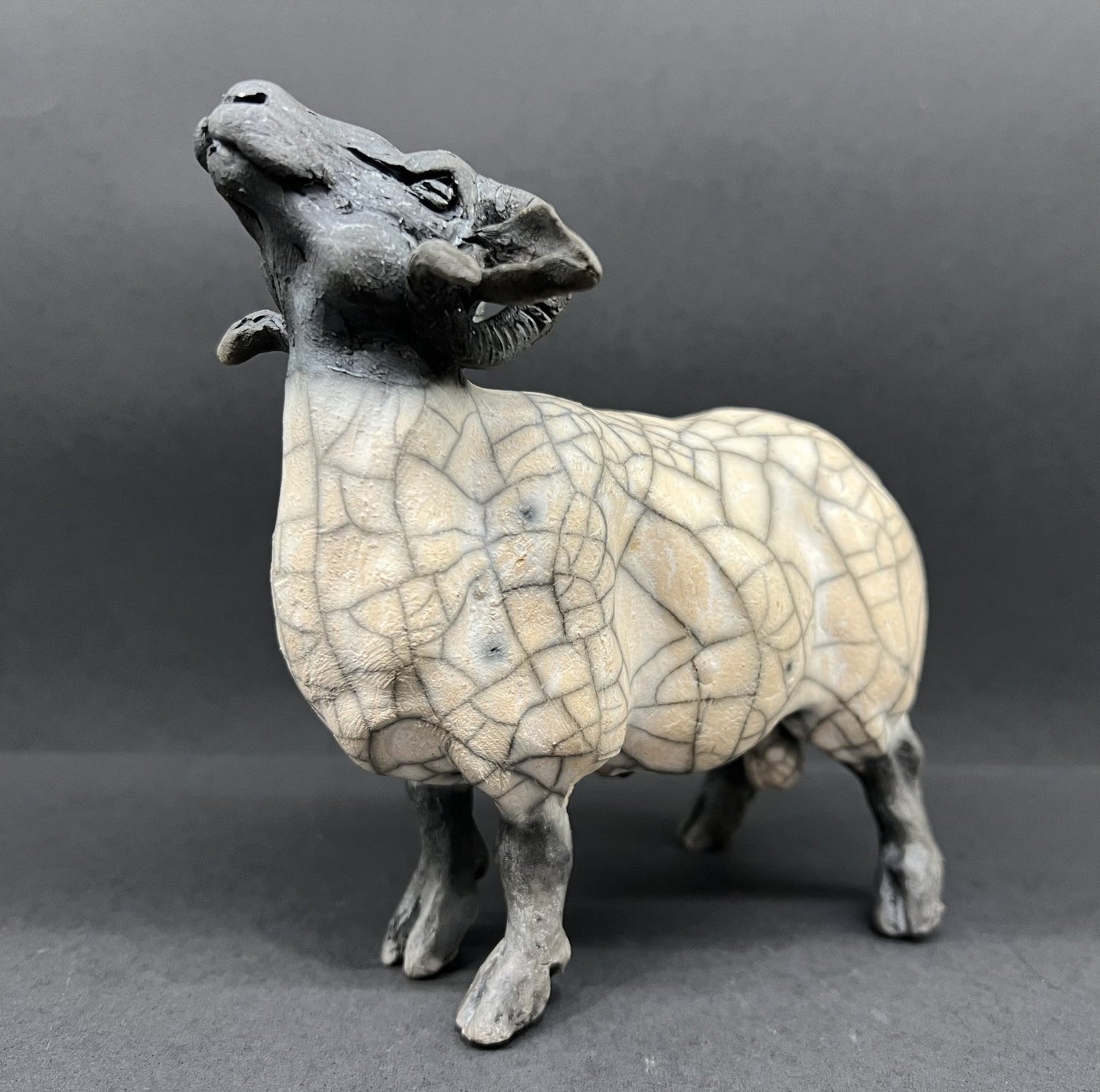 Christine Cummings Studio Ronan The Ram ORIGINAL - The Acorn Gallery, Pocklington