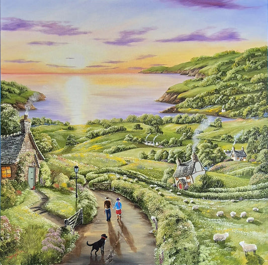 Caroline Deighton I See Ewe Original - The Acorn Gallery, Pocklington