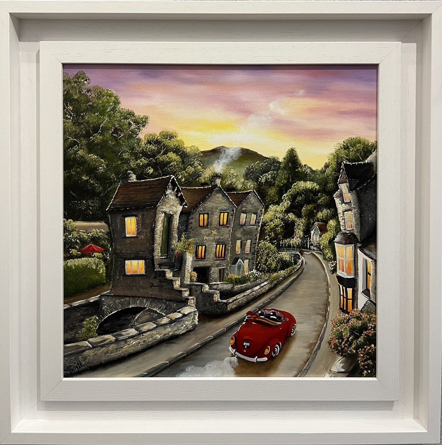 Caroline Deighton Our Glorious Weekend Away Original - The Acorn Gallery, Pocklington