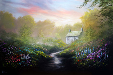 Chestnut Cottage ORIGINAL by Danny Abrahams *NEW*