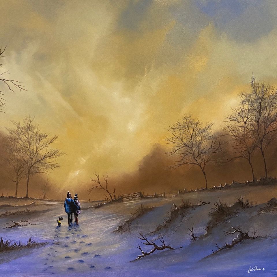 Danny Abrahams Clear Minds Original Painting - The Acorn Gallery, Pocklington