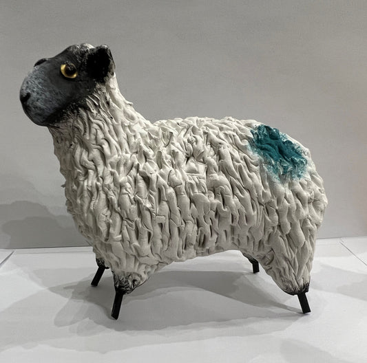 Danny Abrahams Daisy The Sheep Original Sculpture - The Acorn Gallery, Pocklington