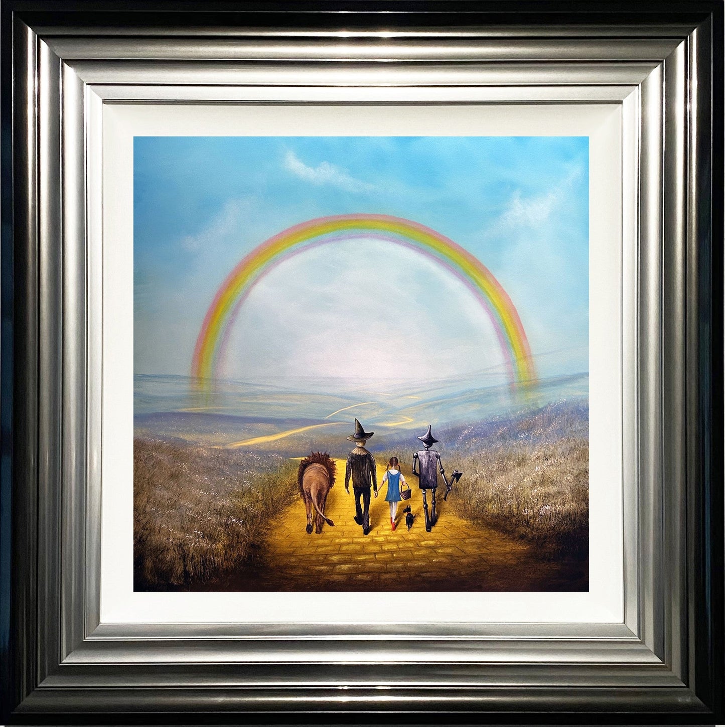 Dreams Beyond the Rainbow Framed Print by Danny Abrahams. Available from The Acorn Gallery in Pocklington. Visit us or shop online. UK Delivery. Call 01759 307652. 