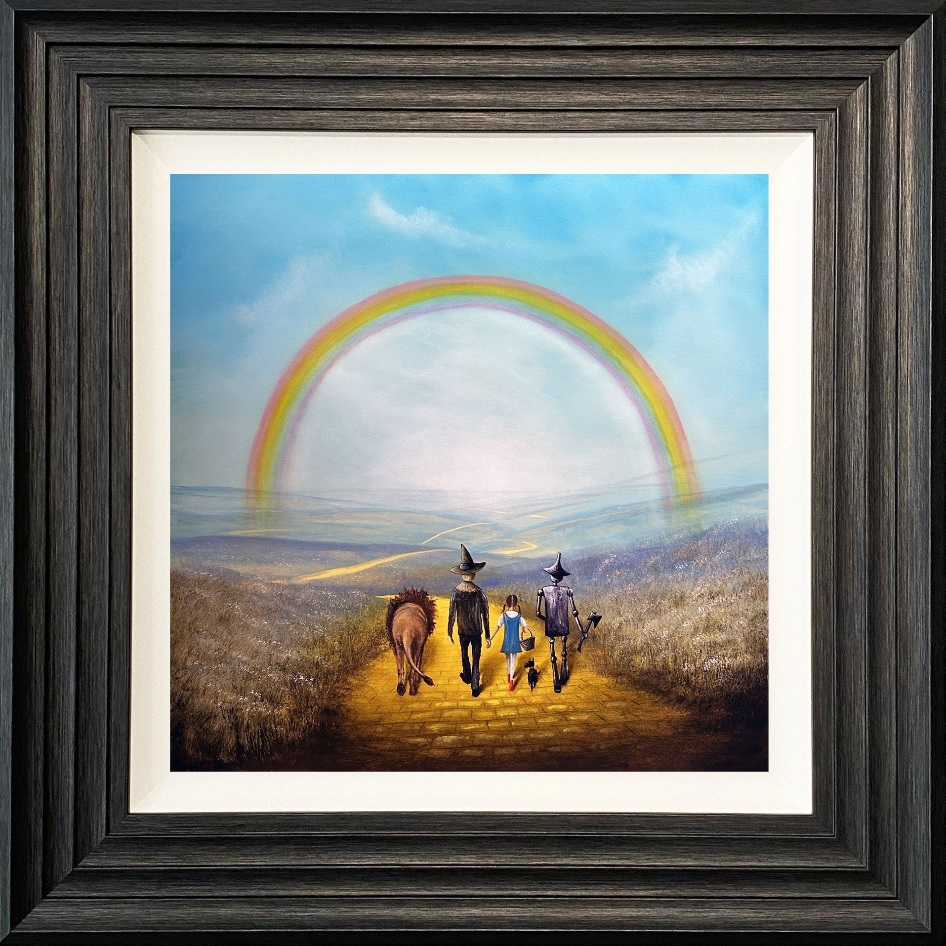 Dreams Beyond the Rainbow Framed Print by Danny Abrahams. Available from The Acorn Gallery in Pocklington. Visit us or shop online. UK Delivery. Call 01759 307652. 