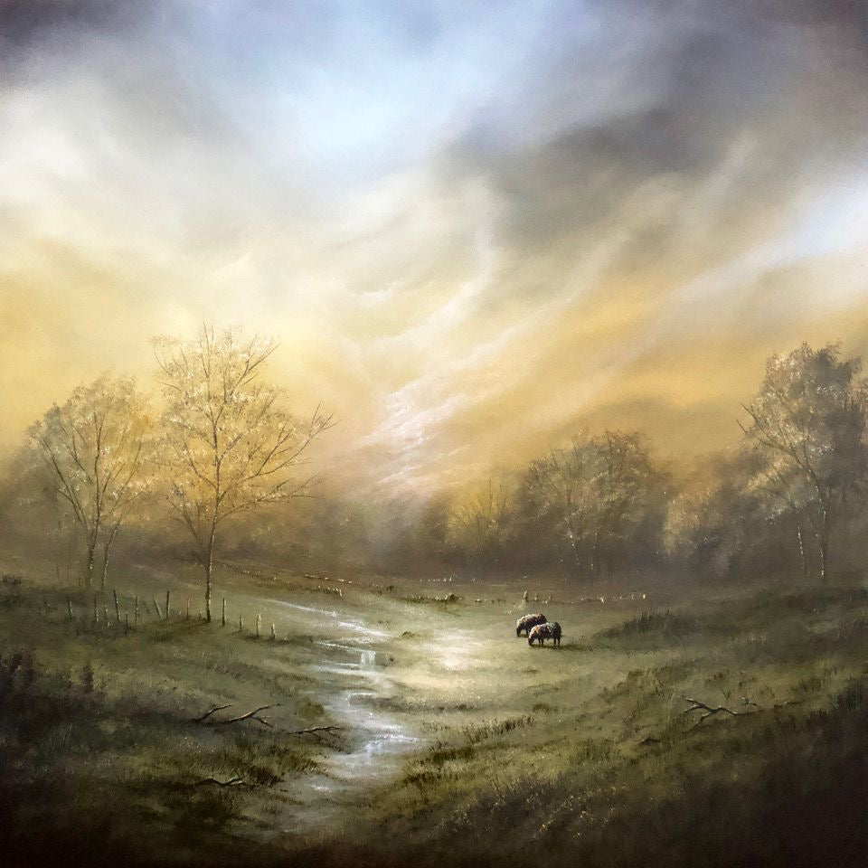 Danny Abrahams Slow Down And Enjoy The Simple Pleasures In Life Original - The Acorn Gallery, Pocklington