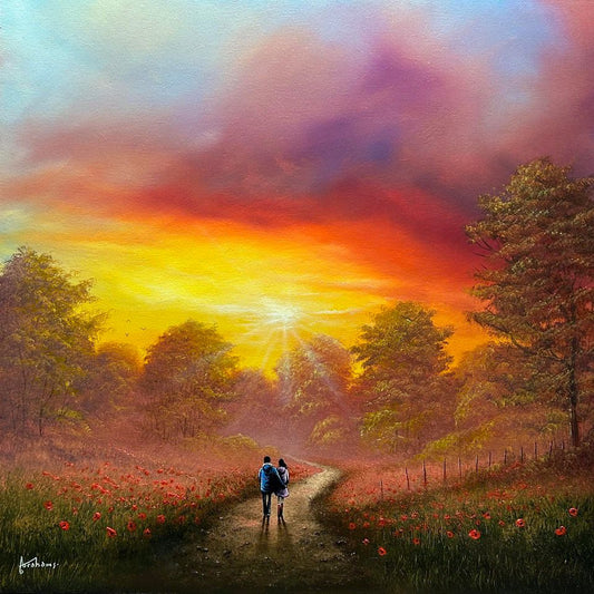 Danny Abrahams The Last Light Original - The Acorn Gallery Pocklington