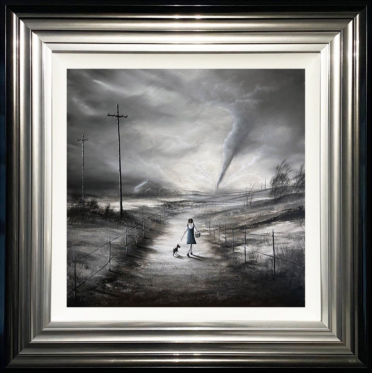 Whirlwind to Oz Framed Print by Danny Abrahams. Available from The Acorn Gallery in Pocklington. Visit us or shop online. UK Delivery. Call 01759 307652. 