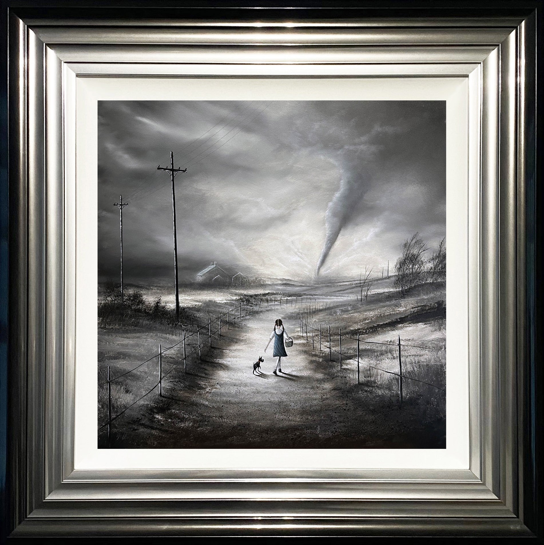 Whirlwind to Oz Framed Print by Danny Abrahams. Available from The Acorn Gallery in Pocklington. Visit us or shop online. UK Delivery. Call 01759 307652. 