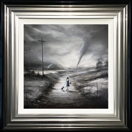 Whirlwind to Oz Framed Print by Danny Abrahams. Available from The Acorn Gallery in Pocklington. Visit us or shop online. UK Delivery. Call 01759 307652. 