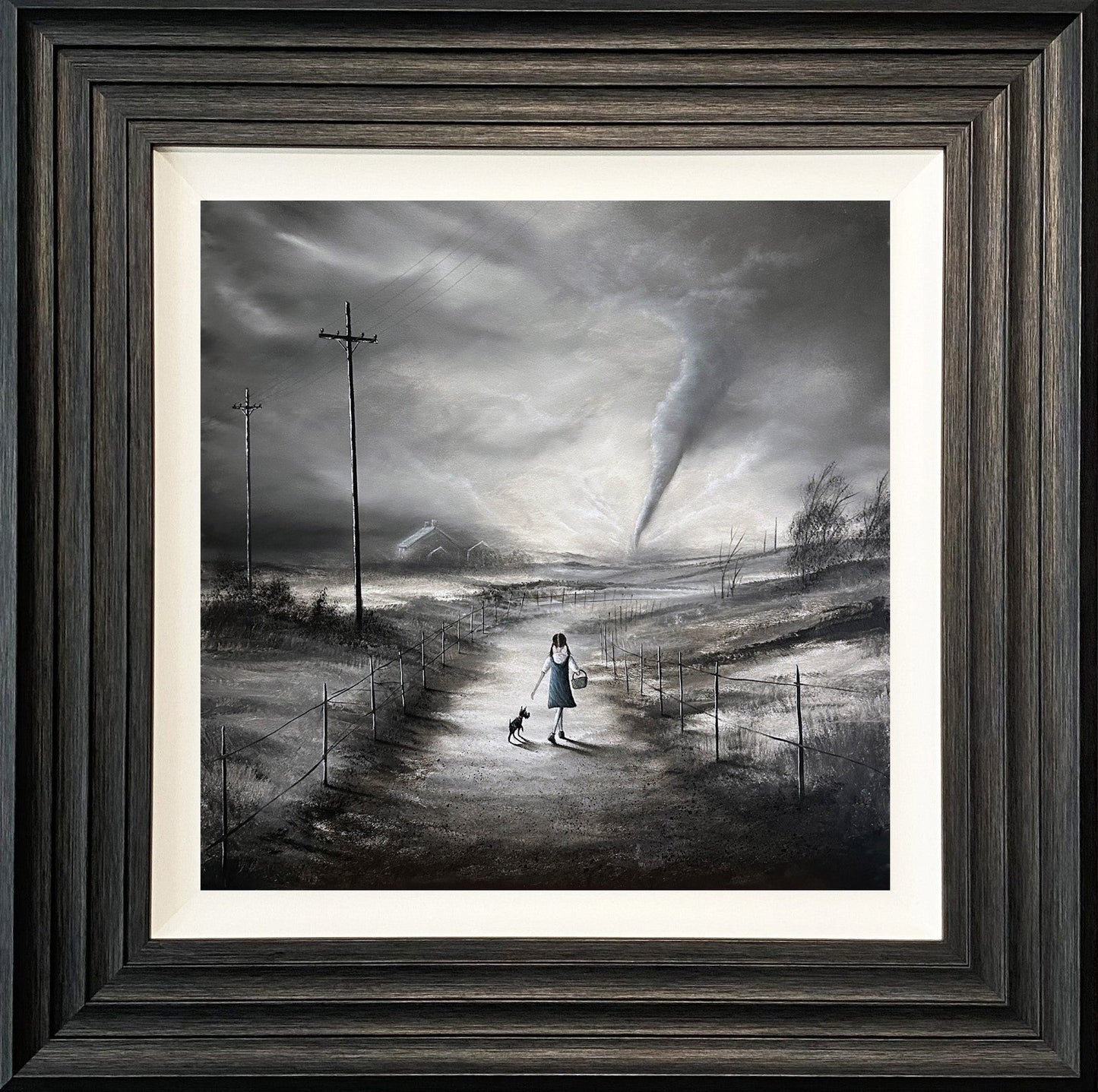 Whirlwind to Oz Framed Print by Danny Abrahams. Available from The Acorn Gallery in Pocklington. Visit us or shop online. UK Delivery. Call 01759 307652. 