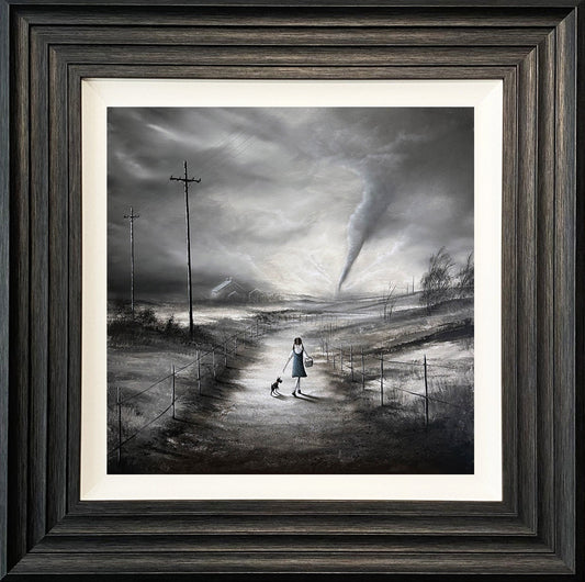 Whirlwind to Oz Framed Print by Danny Abrahams. Available from The Acorn Gallery in Pocklington. Visit us or shop online. UK Delivery. Call 01759 307652. 