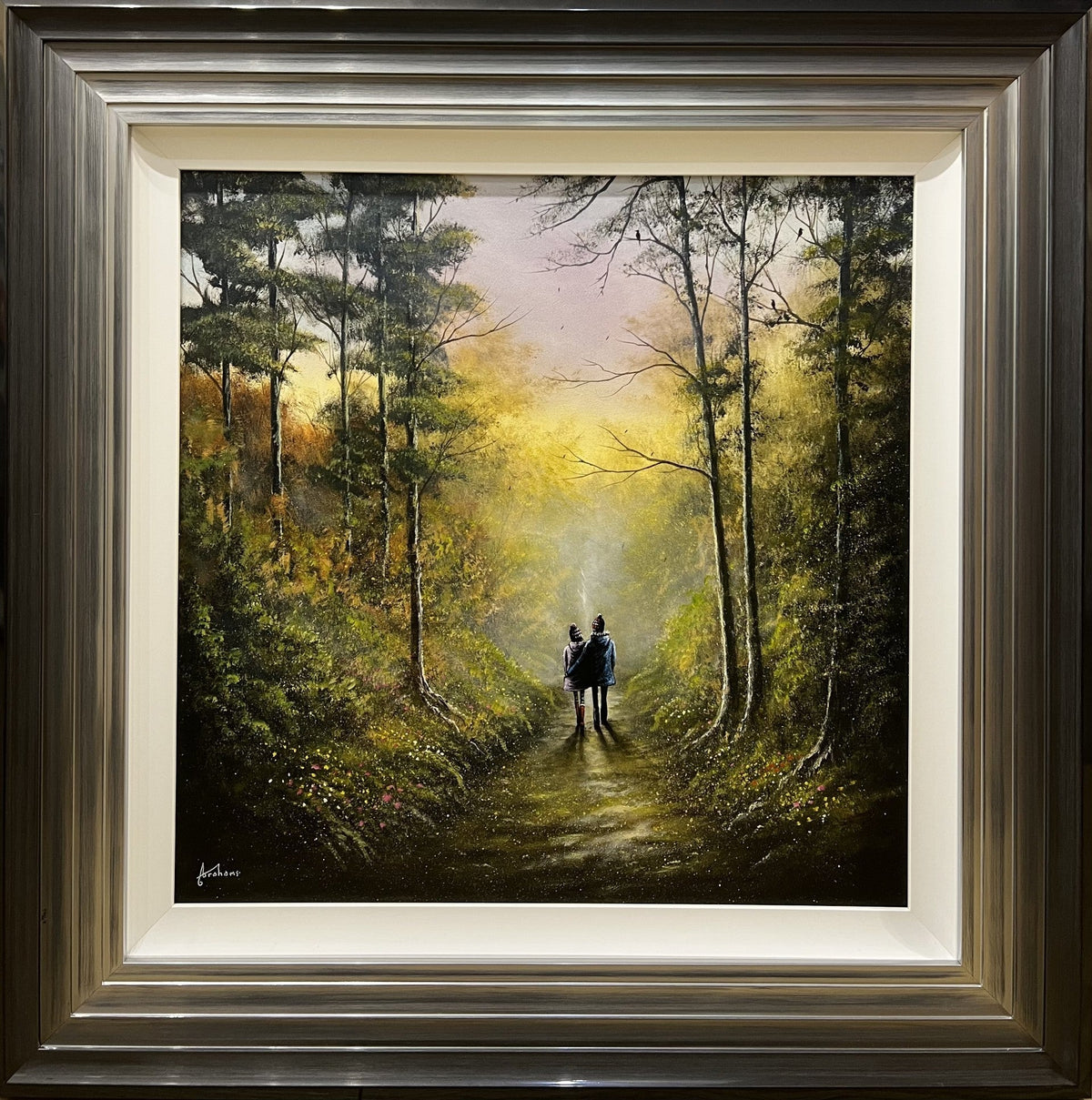 Danny Abrahams Autumns Endless Affections Original available from The Acorn Gallery, Pocklington