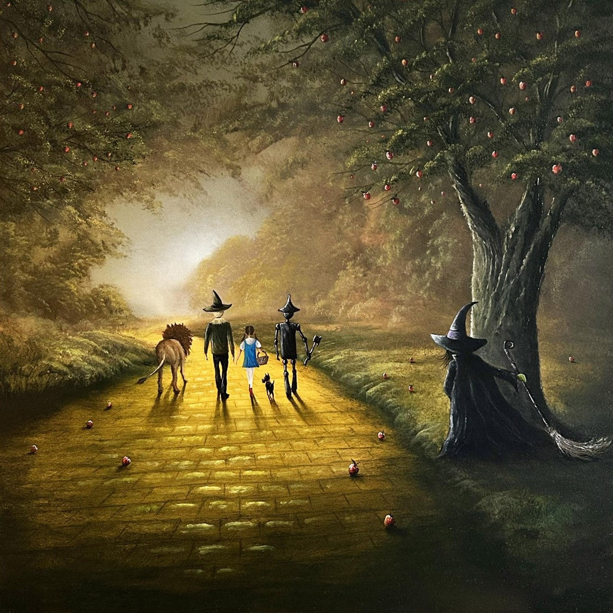 The Wonderful Wizard of Oz, full set, by Danny Abrahams. Available in two sizes from The Acorn Gallery, Pocklington. Visit the gallery or shop online or call us on 01759 307652.