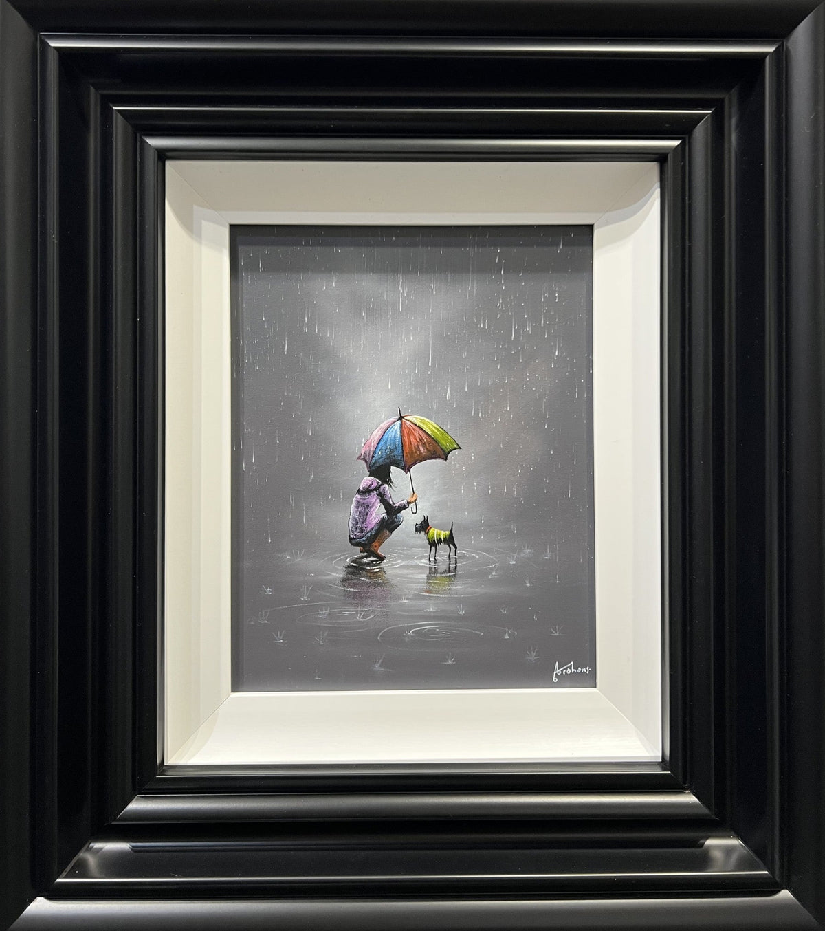 Danny Abrahams Shelter Is Better When Shared Original - The Acorn Gallery, Pocklington